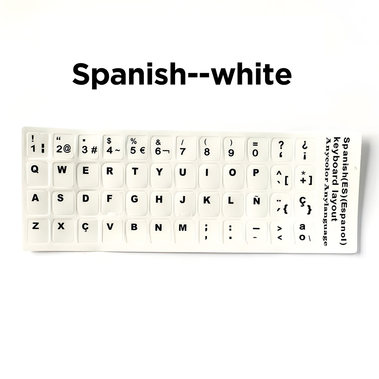 Multilingual Keyboard Sticker