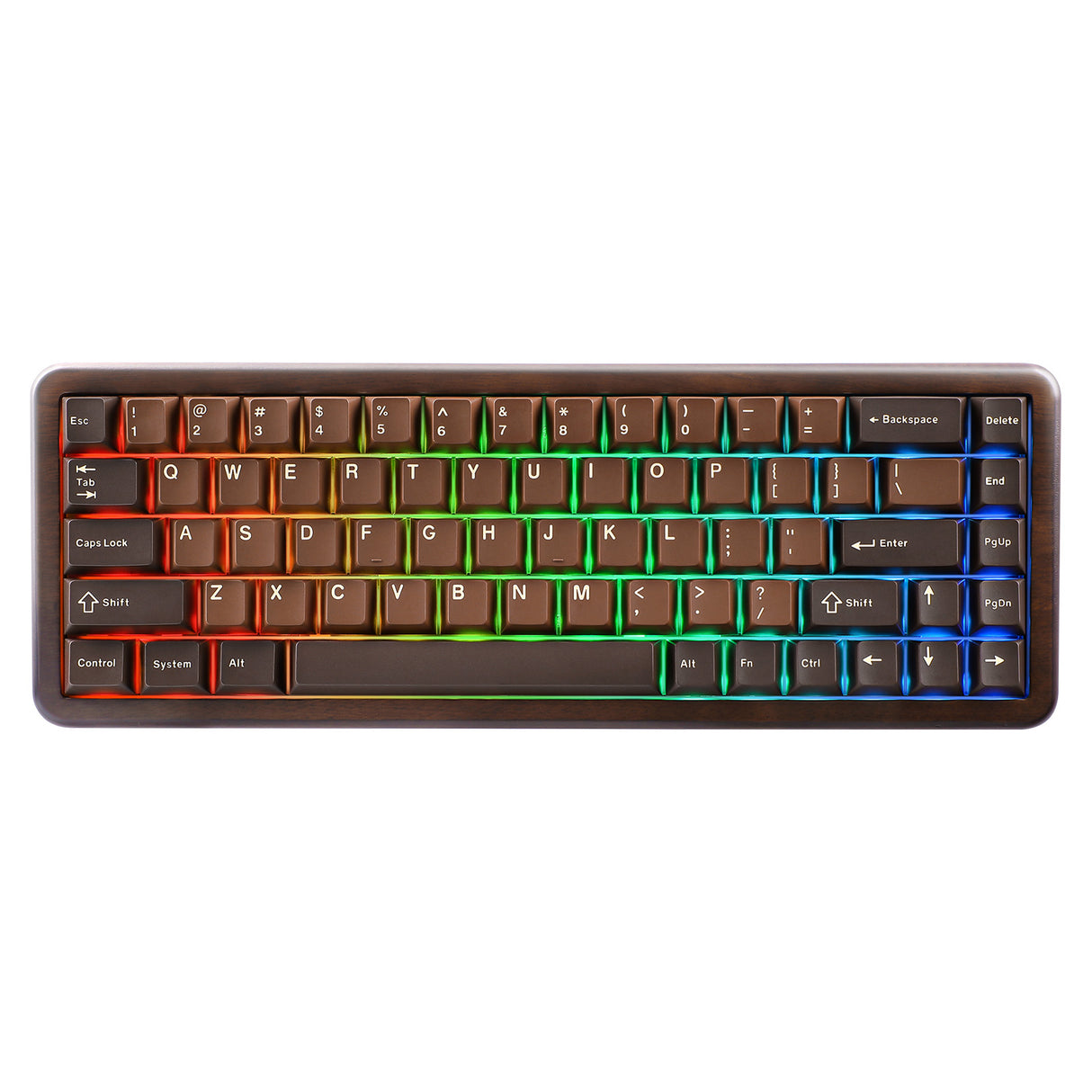 YUNZII WOOD68 Wireless Mechanical Keyboard