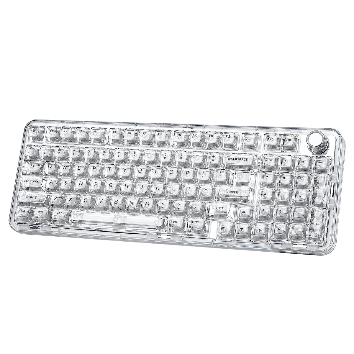 YUNZII MECHANICAL KEYBOARD YUNZII X98 Transparent QMK/VIA Mechanical Keyboard