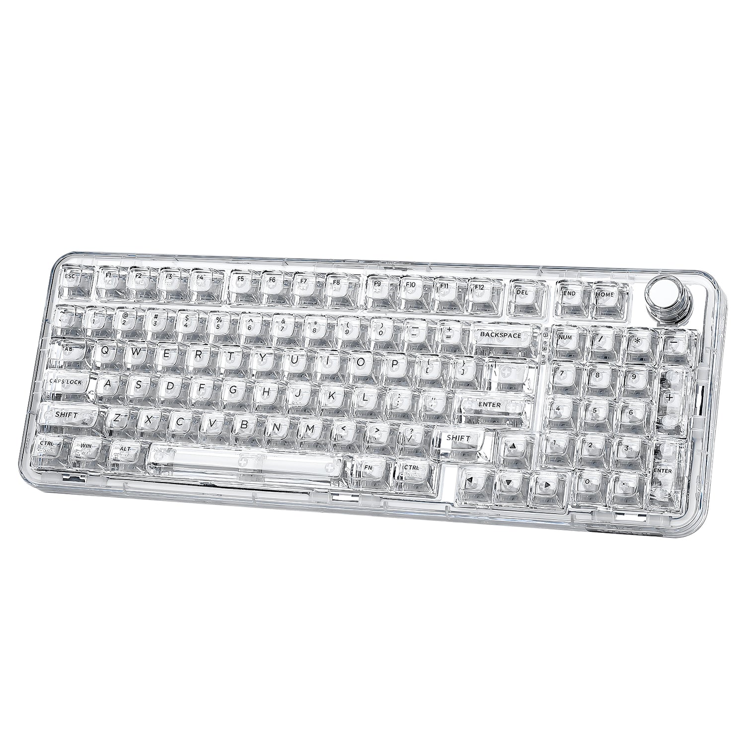 YUNZII X98 Transparent QMK/VIA Mechanical Keyboard
