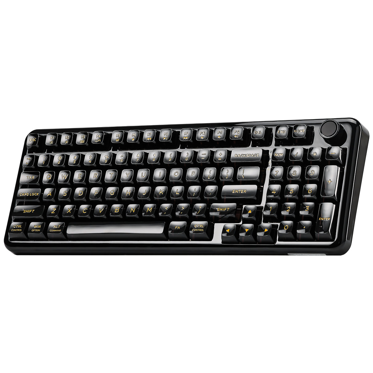 YUNZII X98 Transparent QMK/VIA Mechanical Keyboard