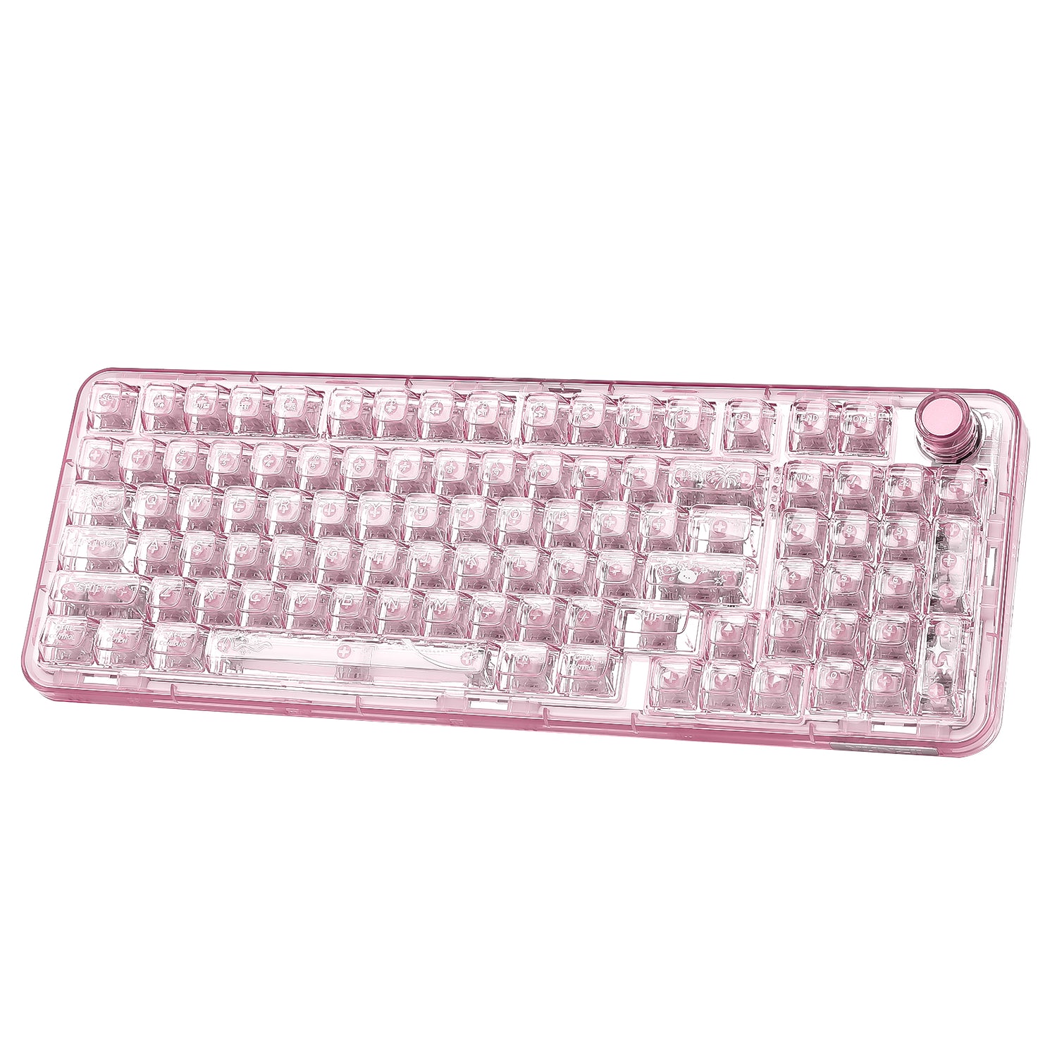 YUNZII X98 Transparent QMK/VIA Mechanical Keyboard