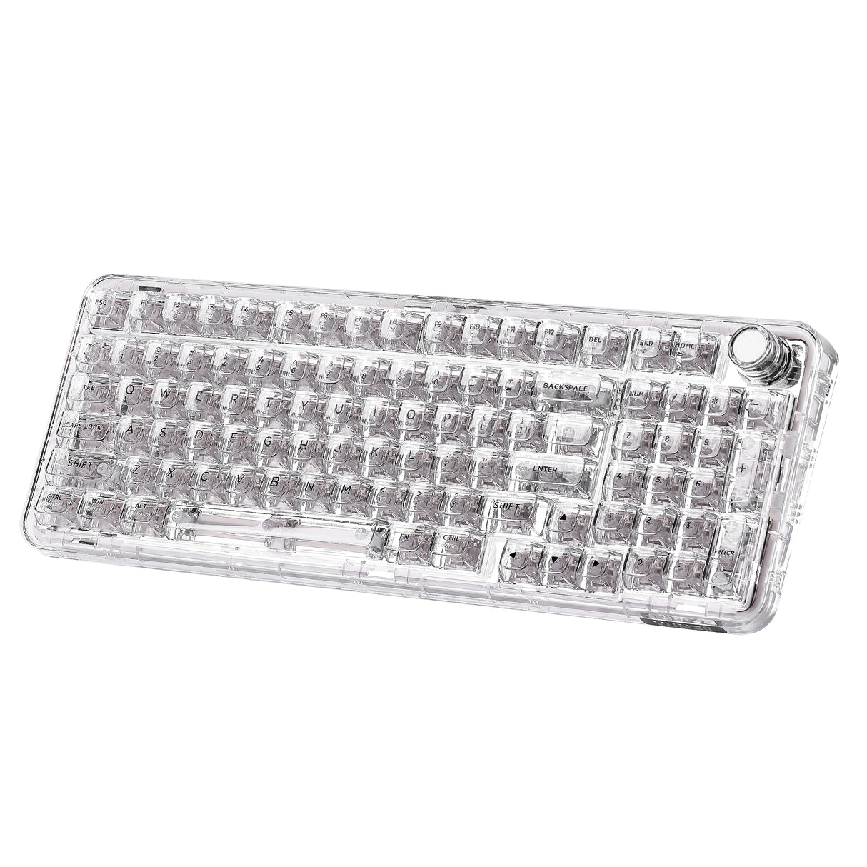 YUNZII X98 Transparent QMK/VIA Mechanical Keyboard
