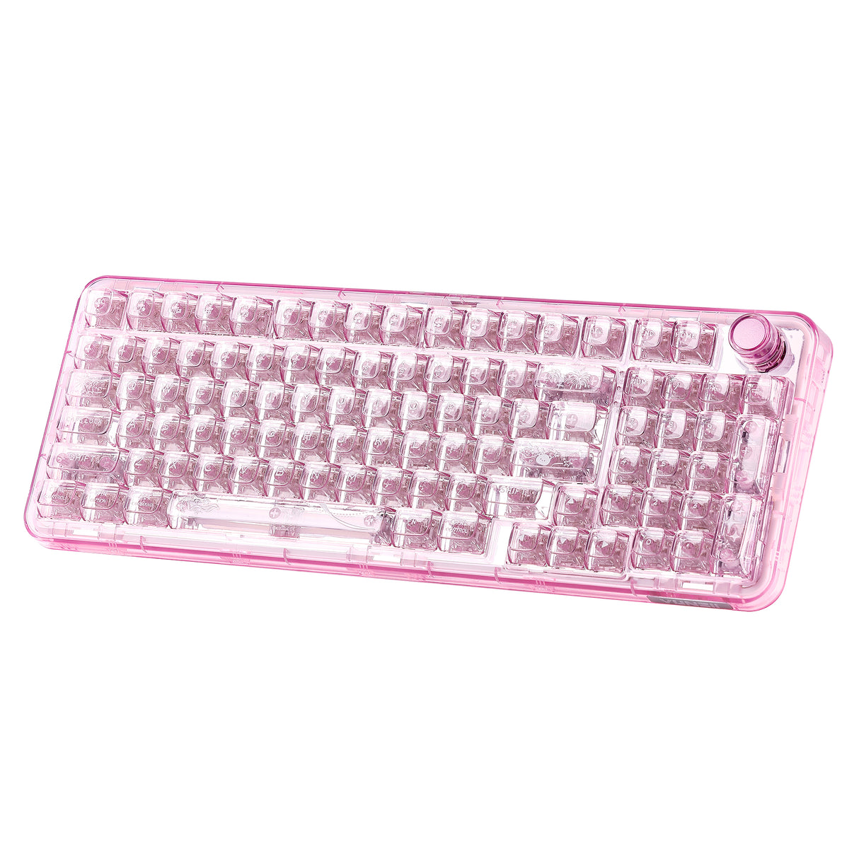 YUNZII X98 Transparent QMK/VIA Mechanical Keyboard