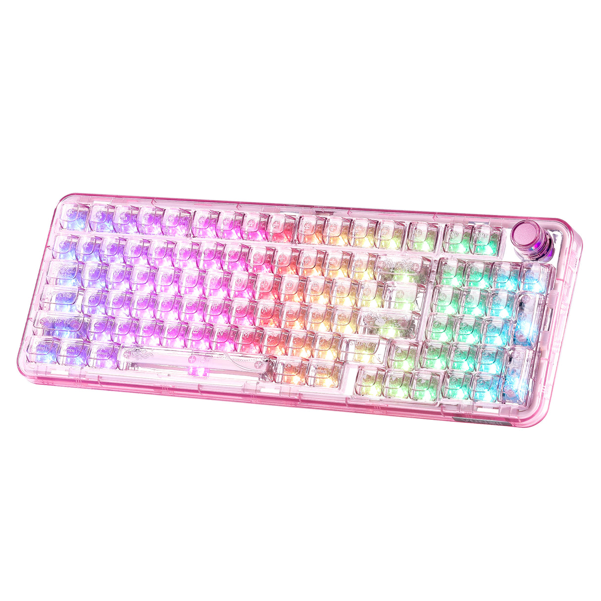 YUNZII X98 Transparent QMK/VIA Mechanical Keyboard