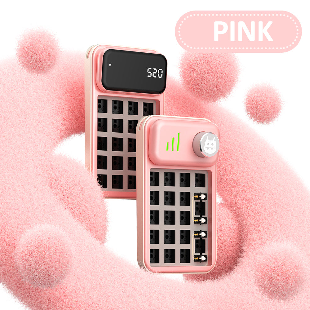 QeekeStudio QQpad CNC Aluminum Wireless Numpad Keypad DIY Kit