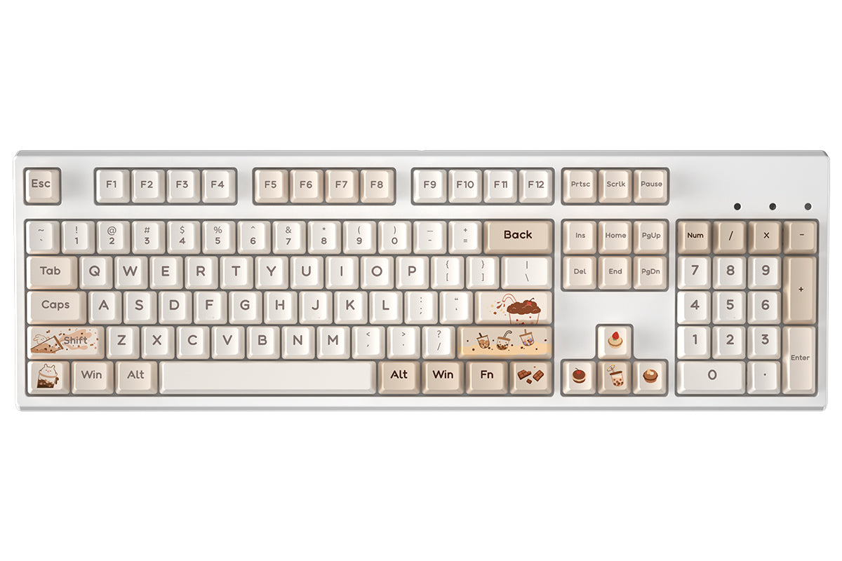 YUNZII Boba Keycap Set