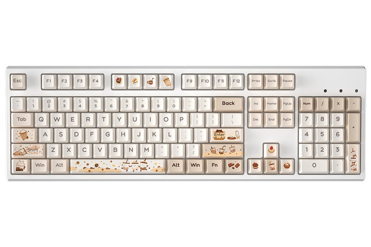 YUNZII Boba Keycap Set