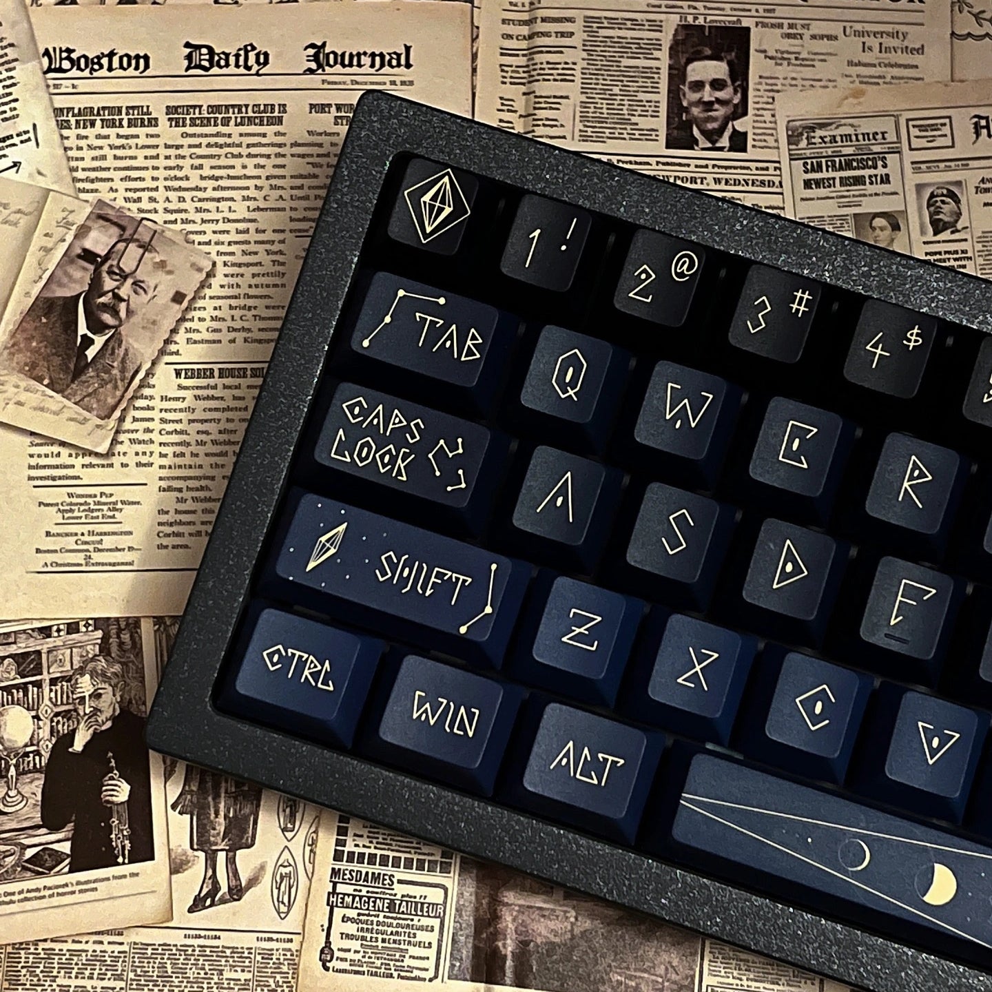 Starry Poems Zodiac Keycap Set