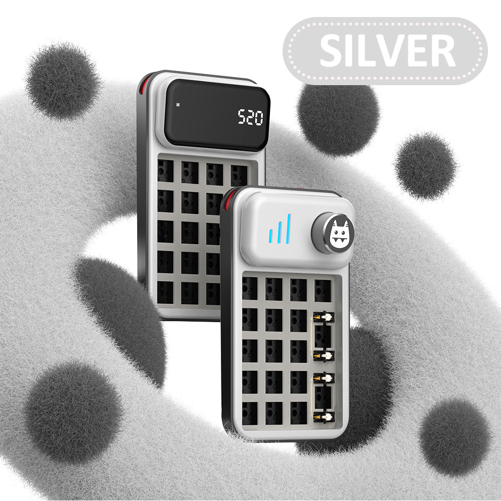 QeekeStudio QQpad CNC Aluminum Wireless Numpad Keypad DIY Kit