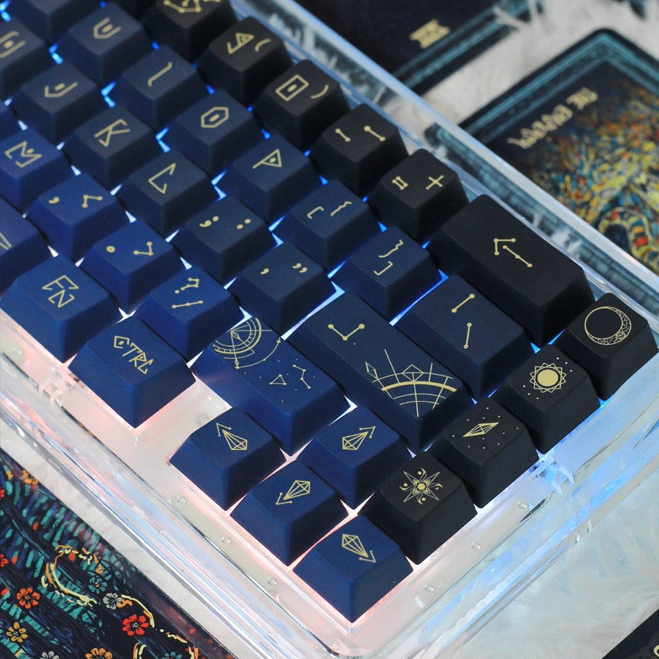 Starry Poems Zodiac Keycap Set
