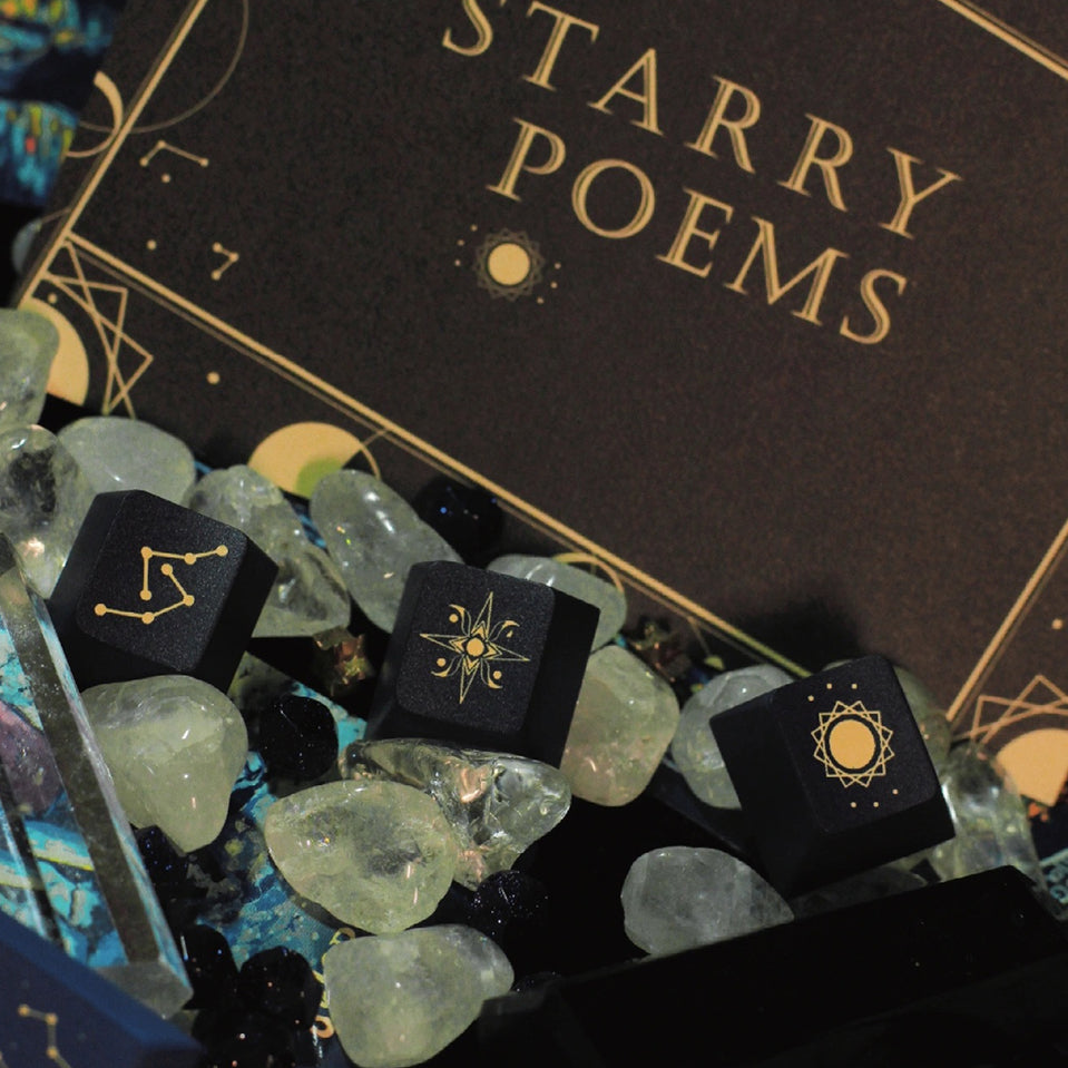 Starry Poems Zodiac Keycap Set