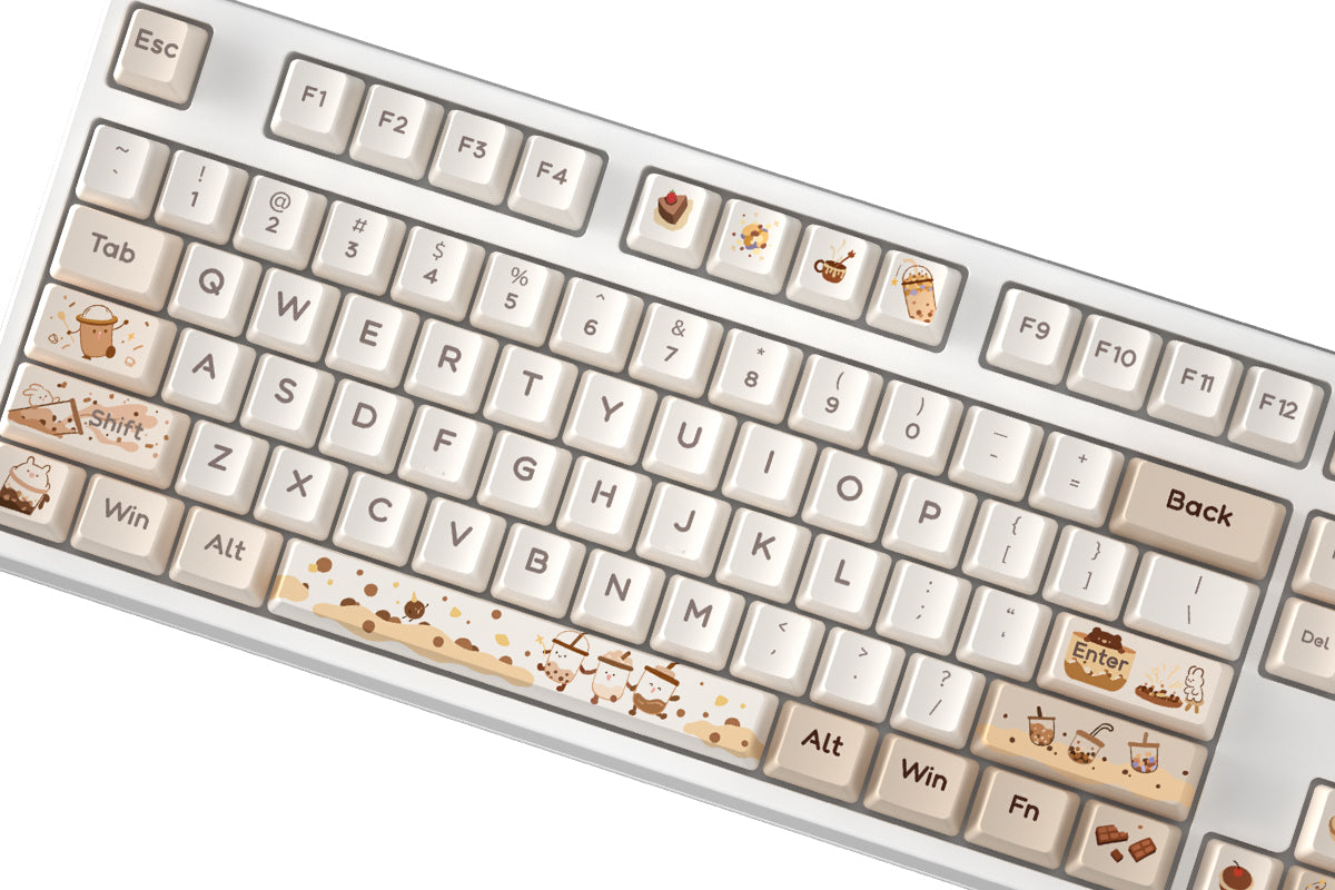 YUNZII Boba Keycap Set
