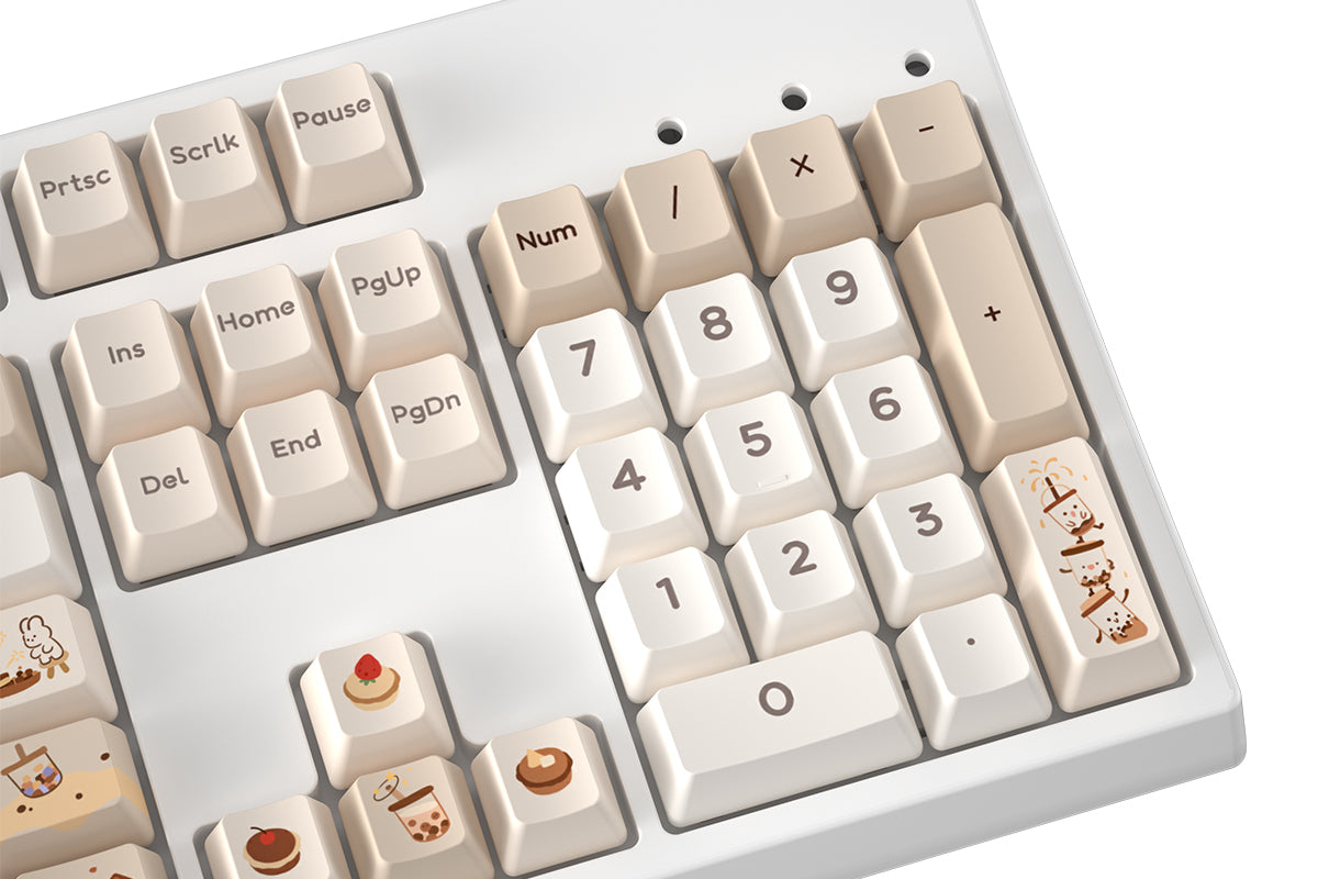 YUNZII Boba Keycap Set