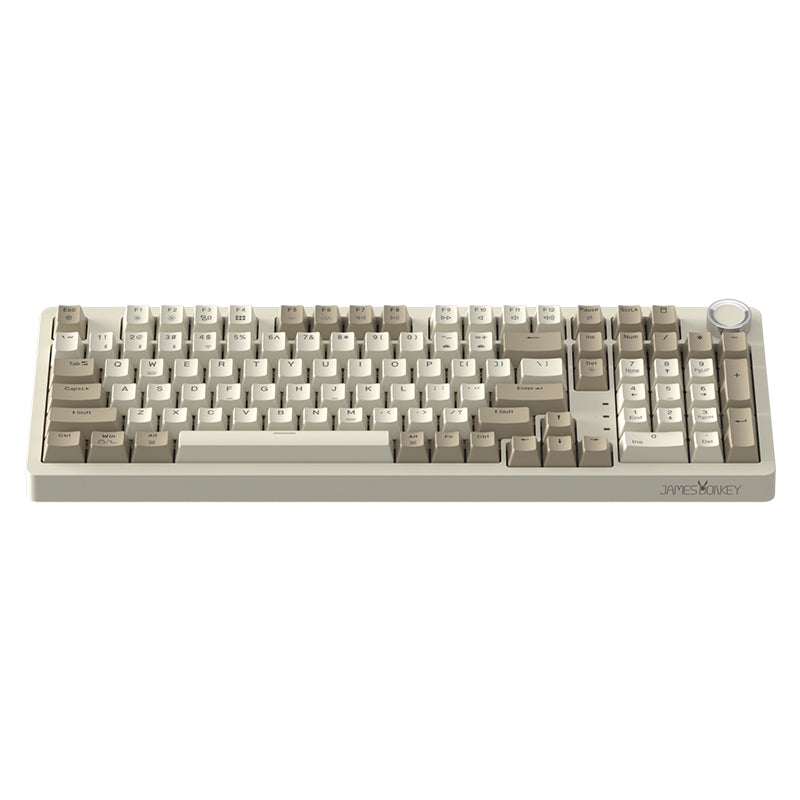 YUNZII x JAMESDONKEY RS2 Wireless Gasket Mechanical Keyboard - Beige