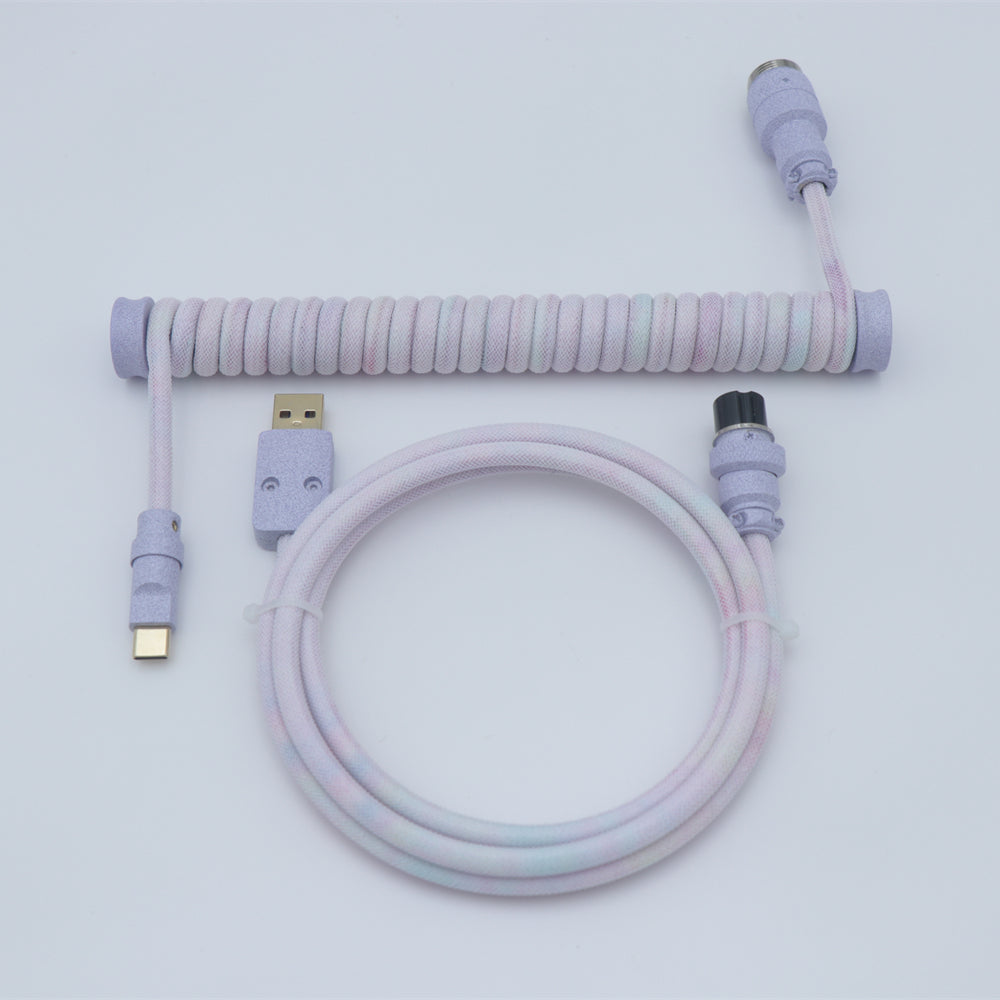 YUNZII Mystery Bundles -Handmade Pastel Aviator Coiled Cable