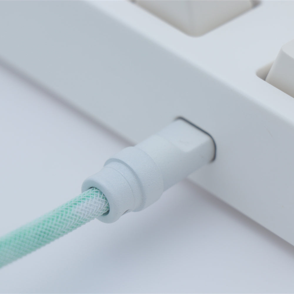 YUNZII Custom Coiled Aviator USB Cable- Gradient Color