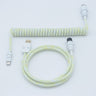 YUNZII Custom Coiled Aviator USB Cable Cord- Gradient Color