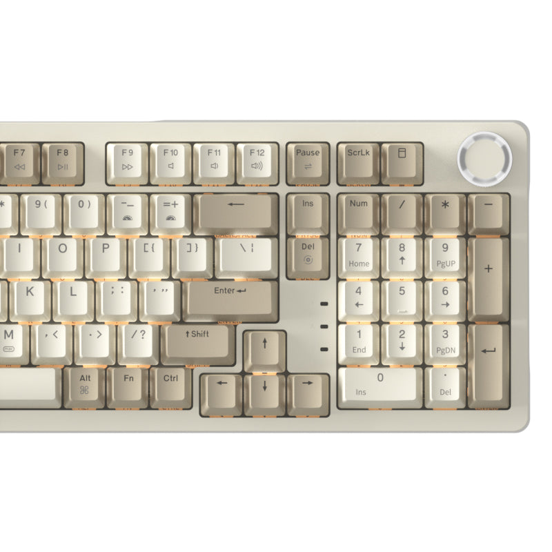 YUNZII x JAMESDONKEY RS2 Wireless Gasket Mechanical Keyboard - Beige