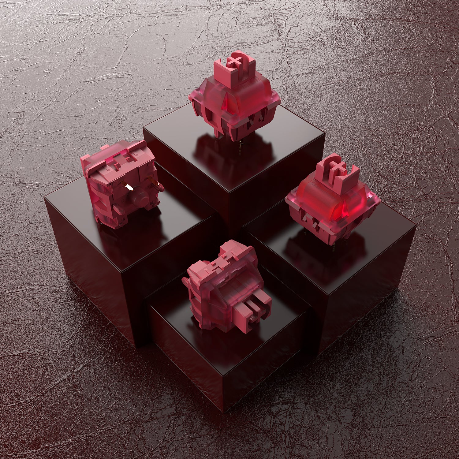 QeekeStudio Crabapple Red Switch (35pcs)