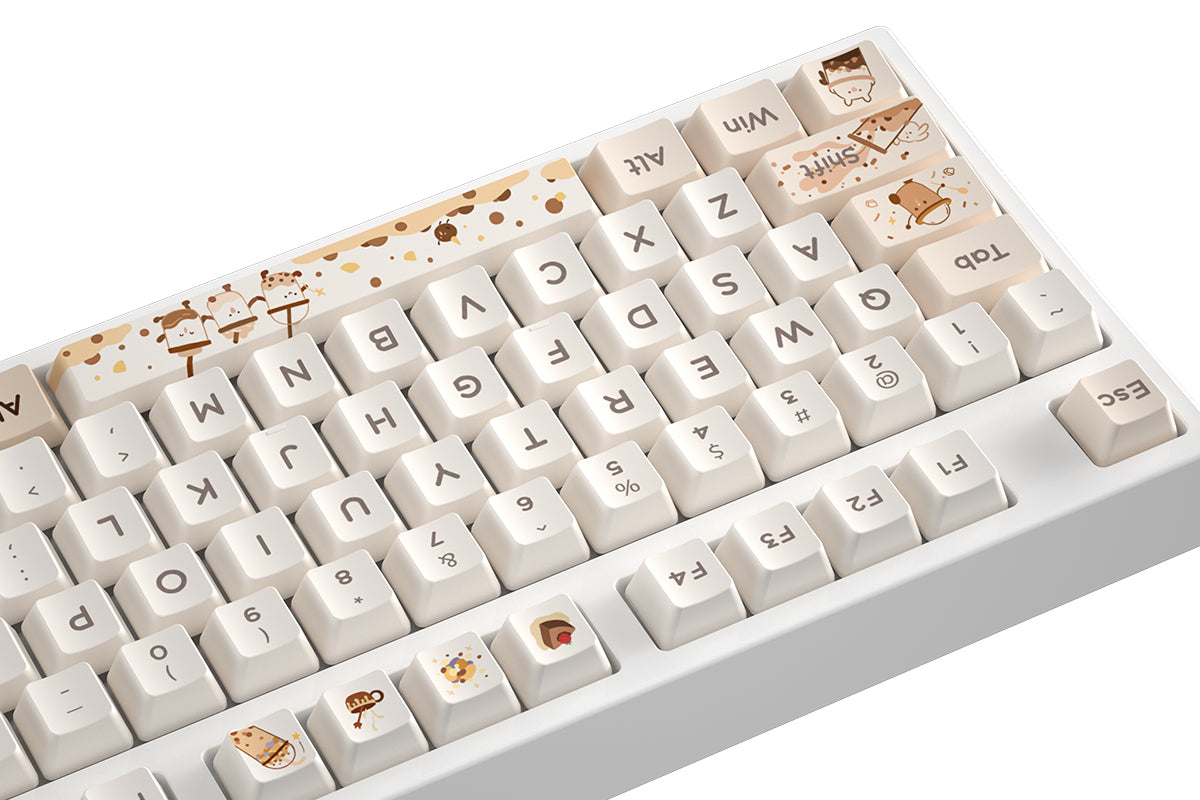 YUNZII Boba Keycap Set