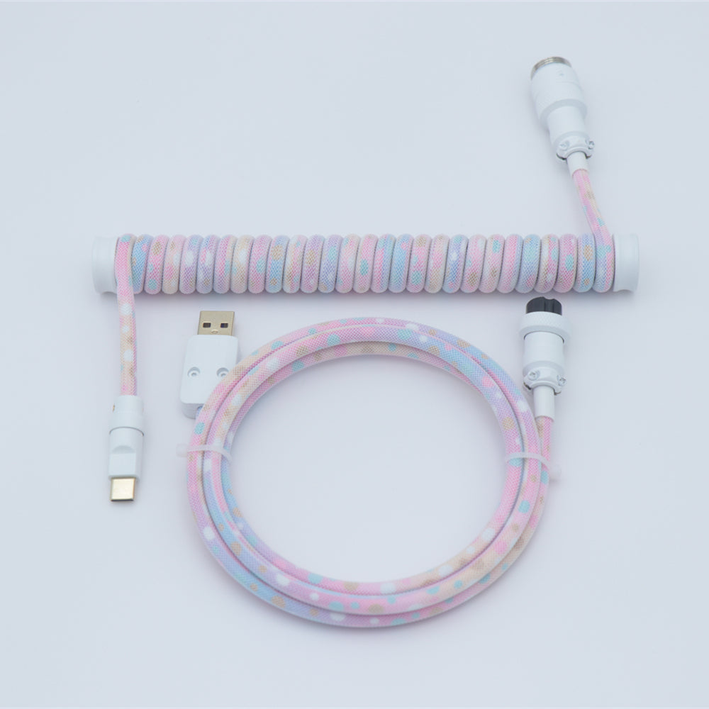 YUNZII Mystery Bundles -Handmade Pastel Aviator Coiled Cable