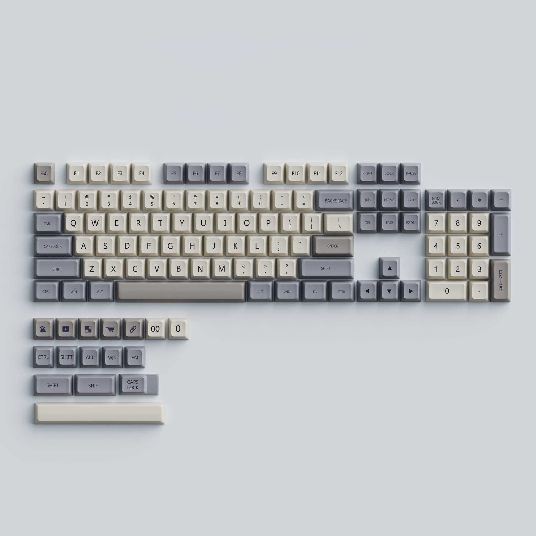YUNZII Enlightenment Keycap Set