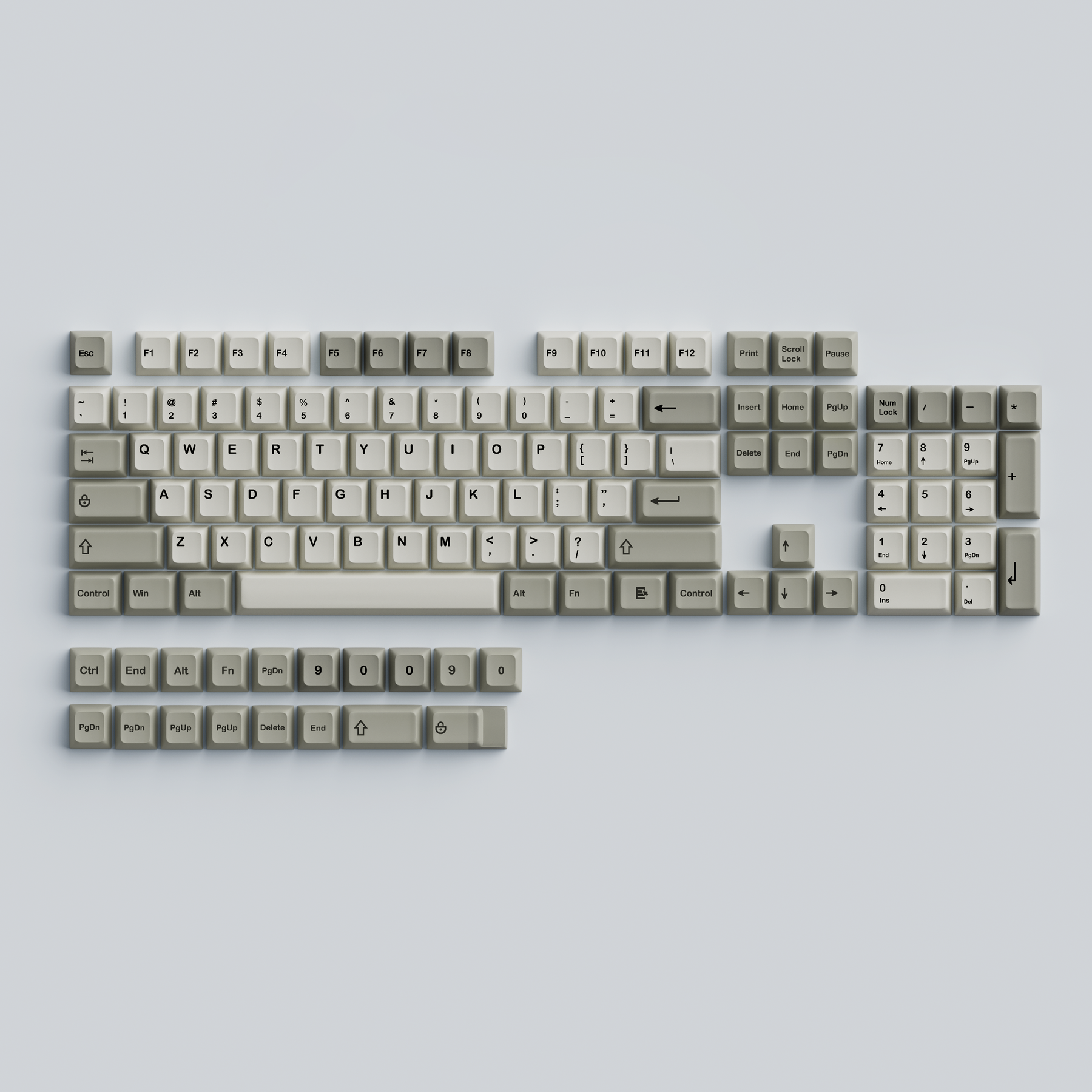 YUNZII Vintage Keycap Set