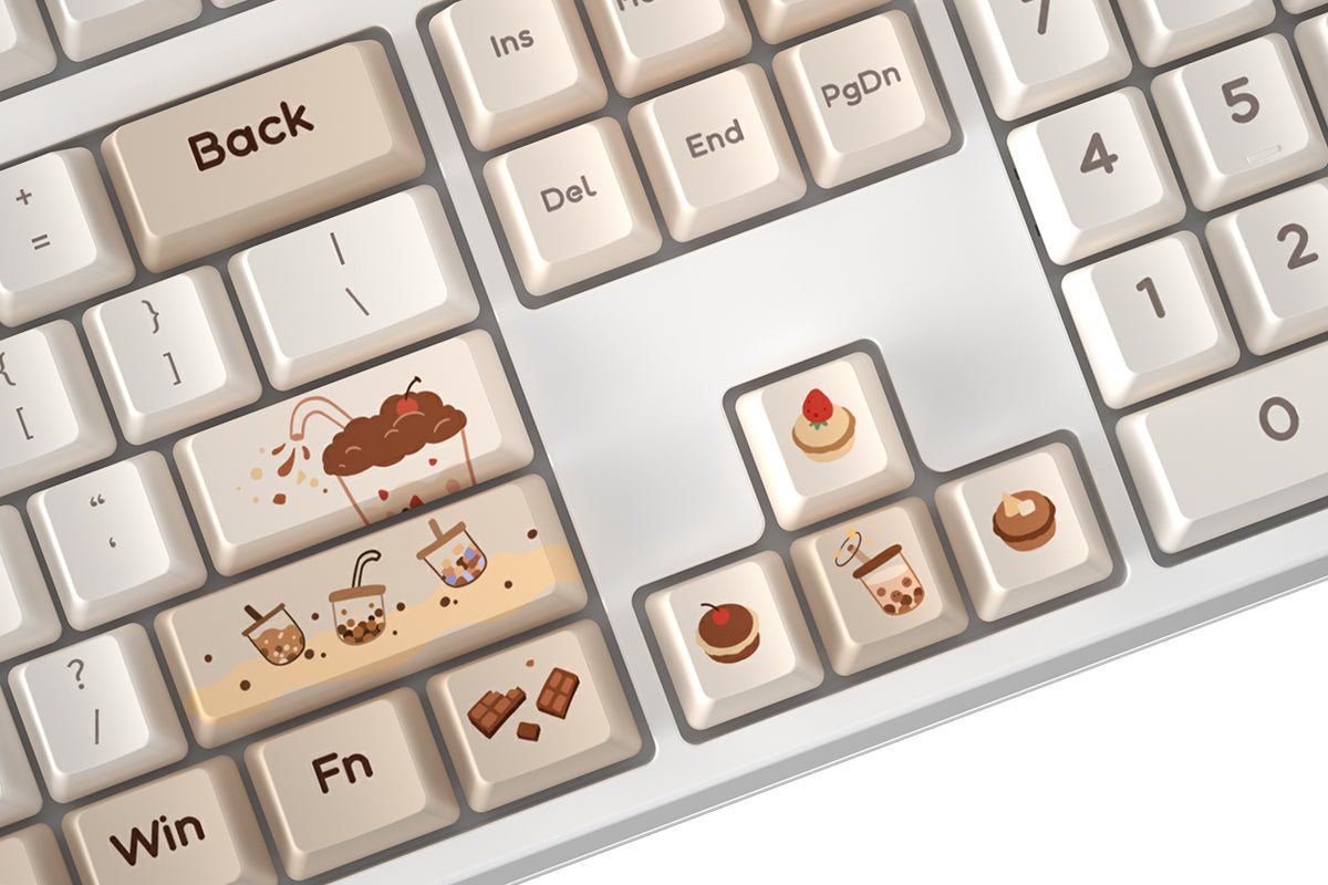 YUNZII Boba Keycap Set