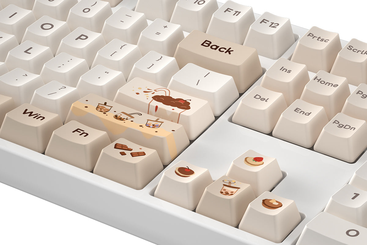 YUNZII Boba Keycap Set
