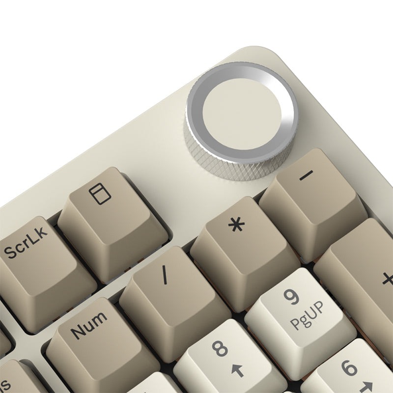 YUNZII x JAMESDONKEY RS2 Wireless Gasket Mechanical Keyboard - Beige