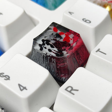 YUNZII Koi Fish Resin Artisan Keycaps