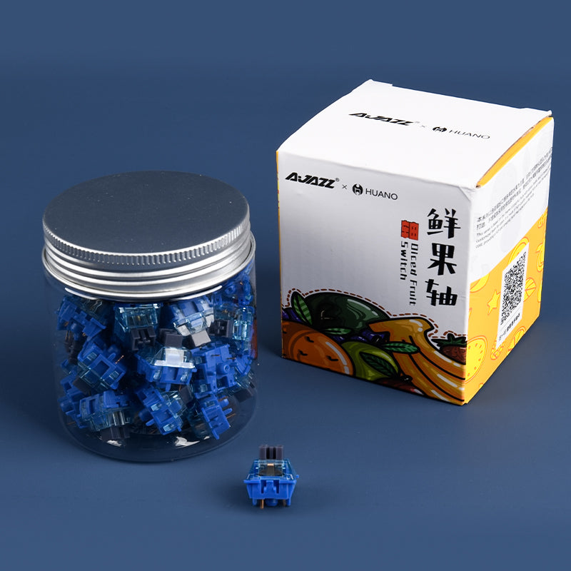 YUNZII Ajazz Diced Fruit Switch Set - Blueberry
