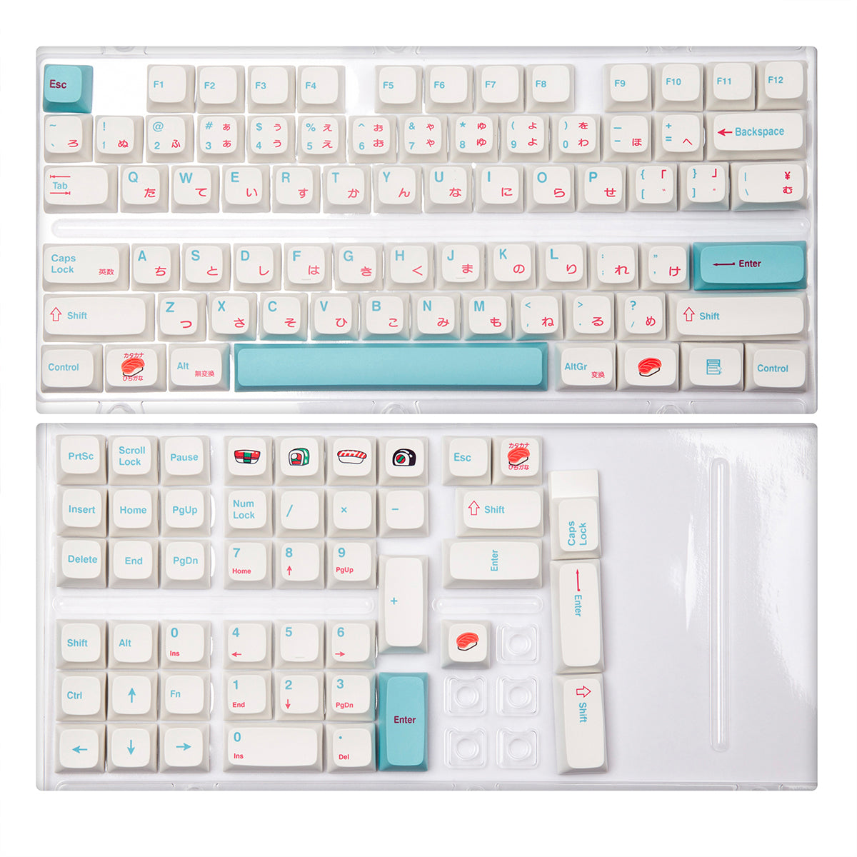 YUNZII Sushi Keycap Set