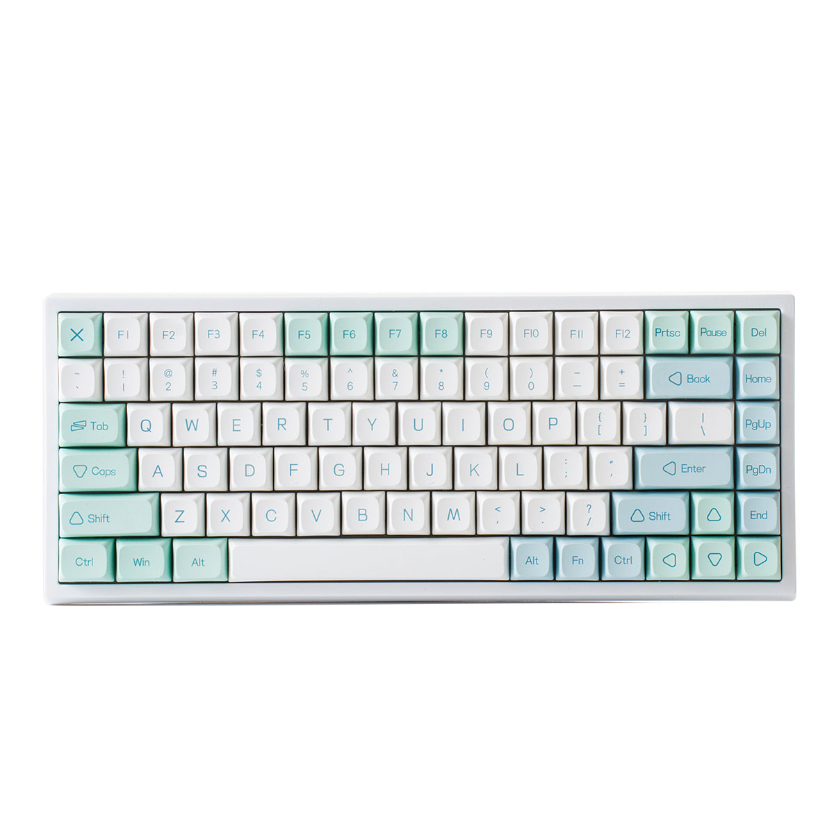 YUNZII KC84 Mint 84 Keys Hot Swappable Wired Mechanical Keyboard