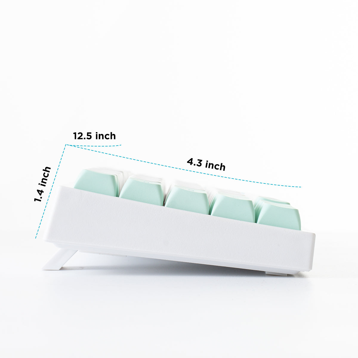 YUNZII YZ68 Mint Wireless Hot Swappable Mechanical Keyboard