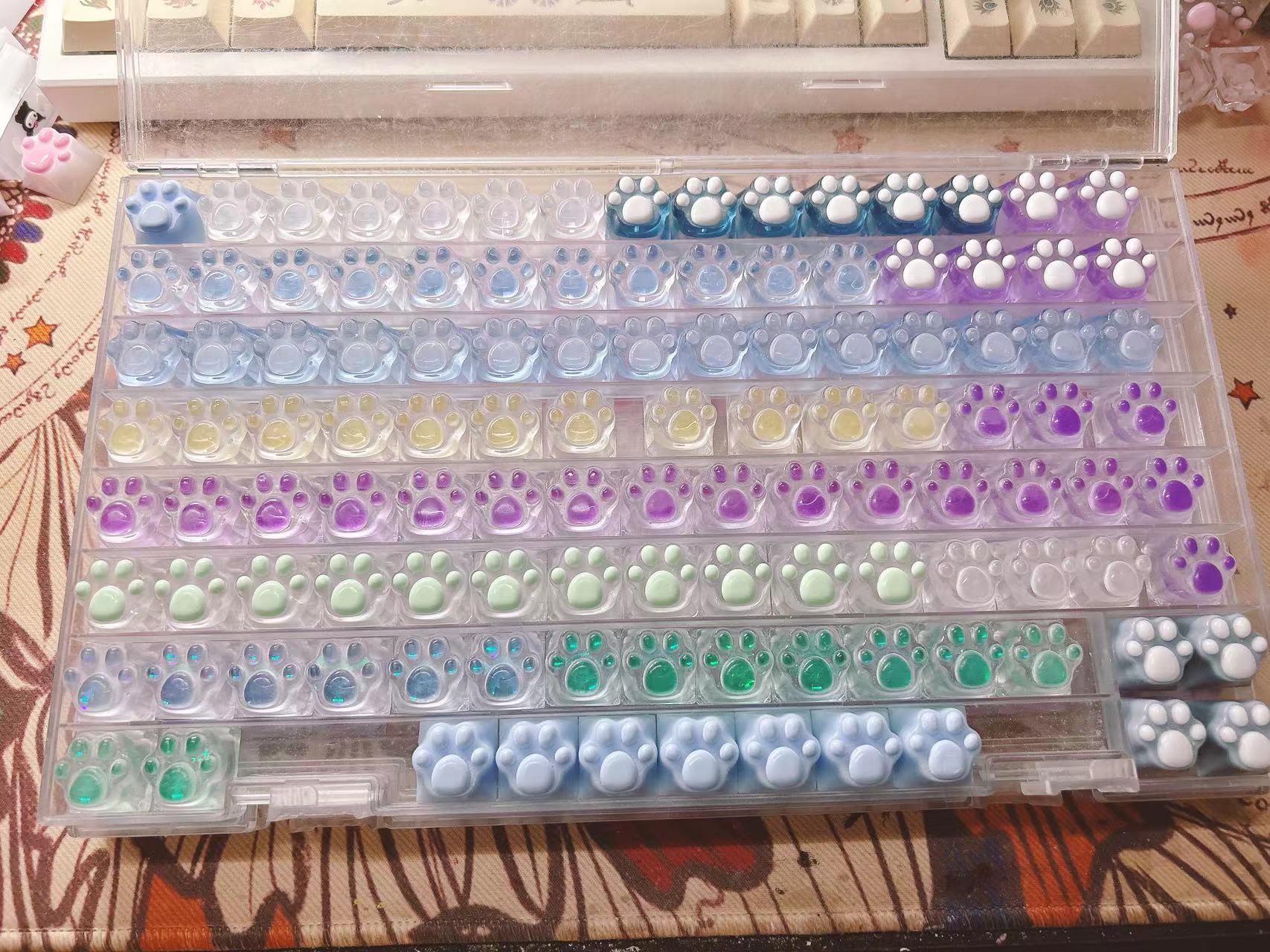 YUNZII Mystery Box - Handmade Kitty Paw Keycap (NOT SELL SEPERATELY)
