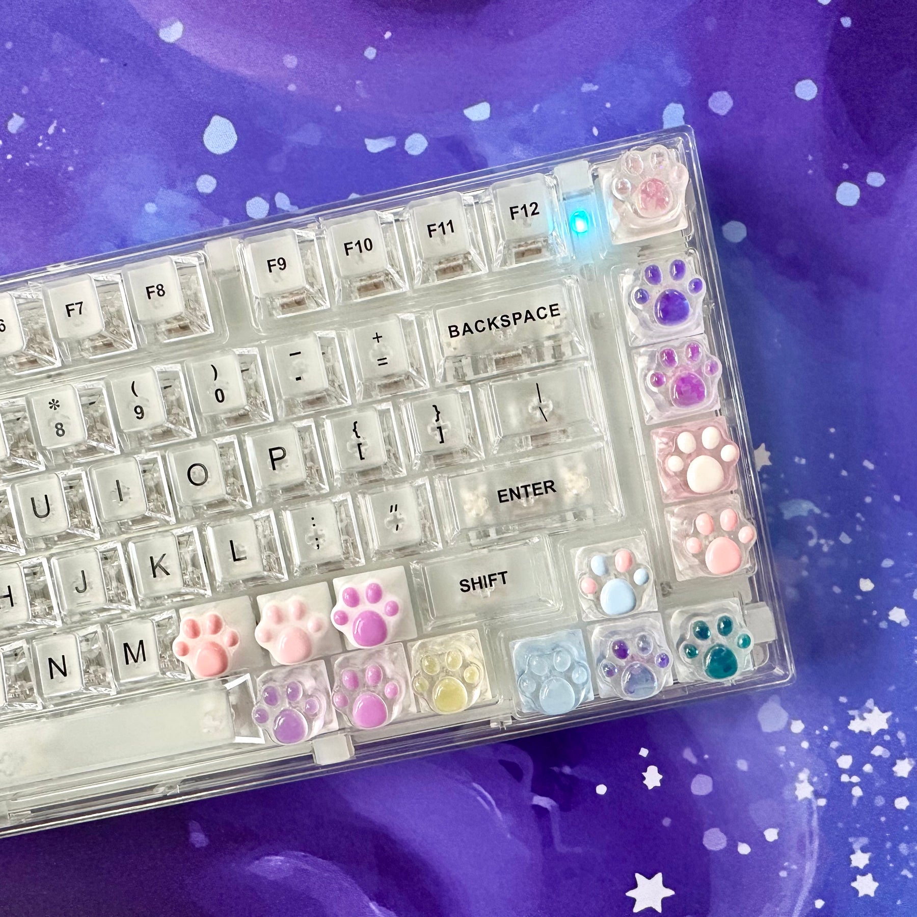 YUNZII Mystery Box - Handmade Kitty Paw Keycap (NOT SELL SEPERATELY)