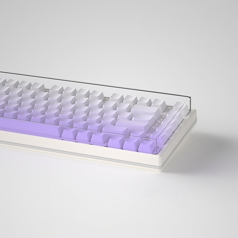 YUNZII Gradient Transparent Acrylic Keyboard Dust Cover