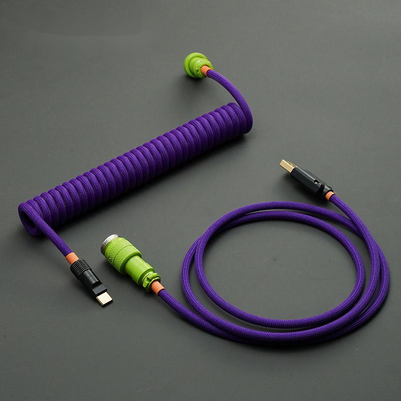 YUNZII Custom Coiled Aviator USB Cable - EVA