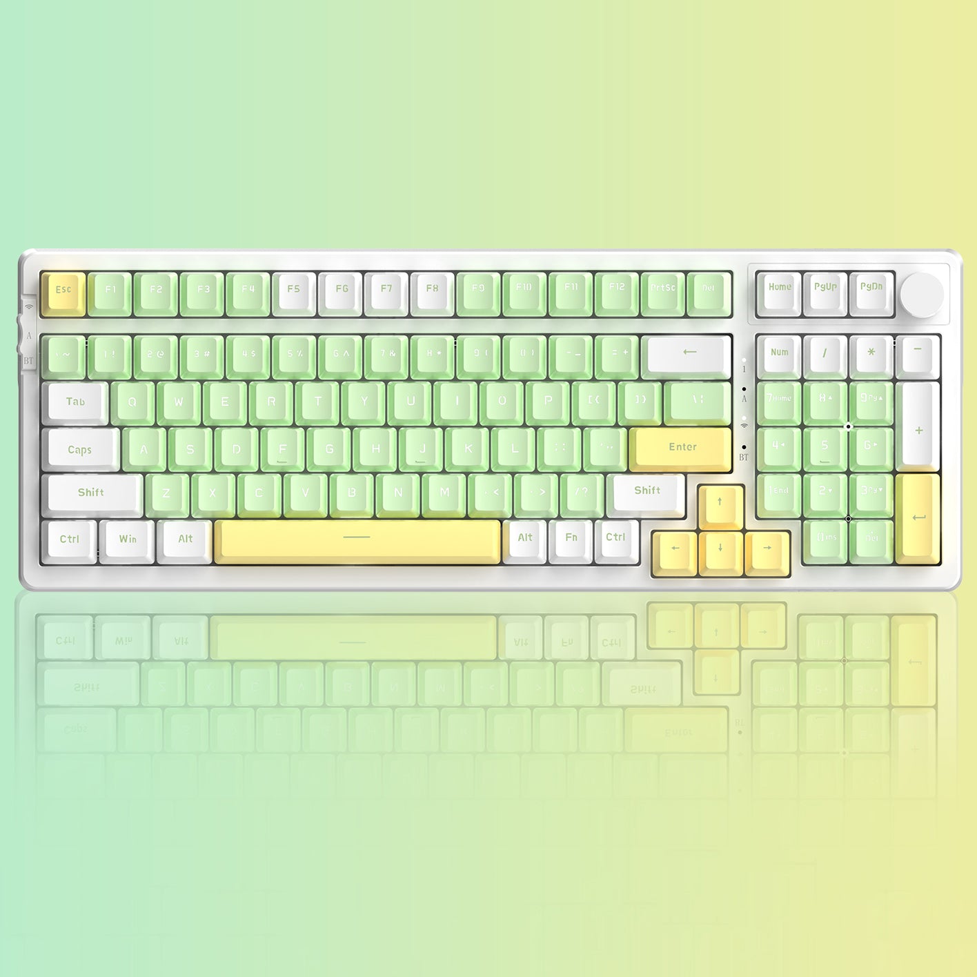 YUNZII Ajazz AK992 Hot-Swappable Gasket Mounted Mechanical Keyboard