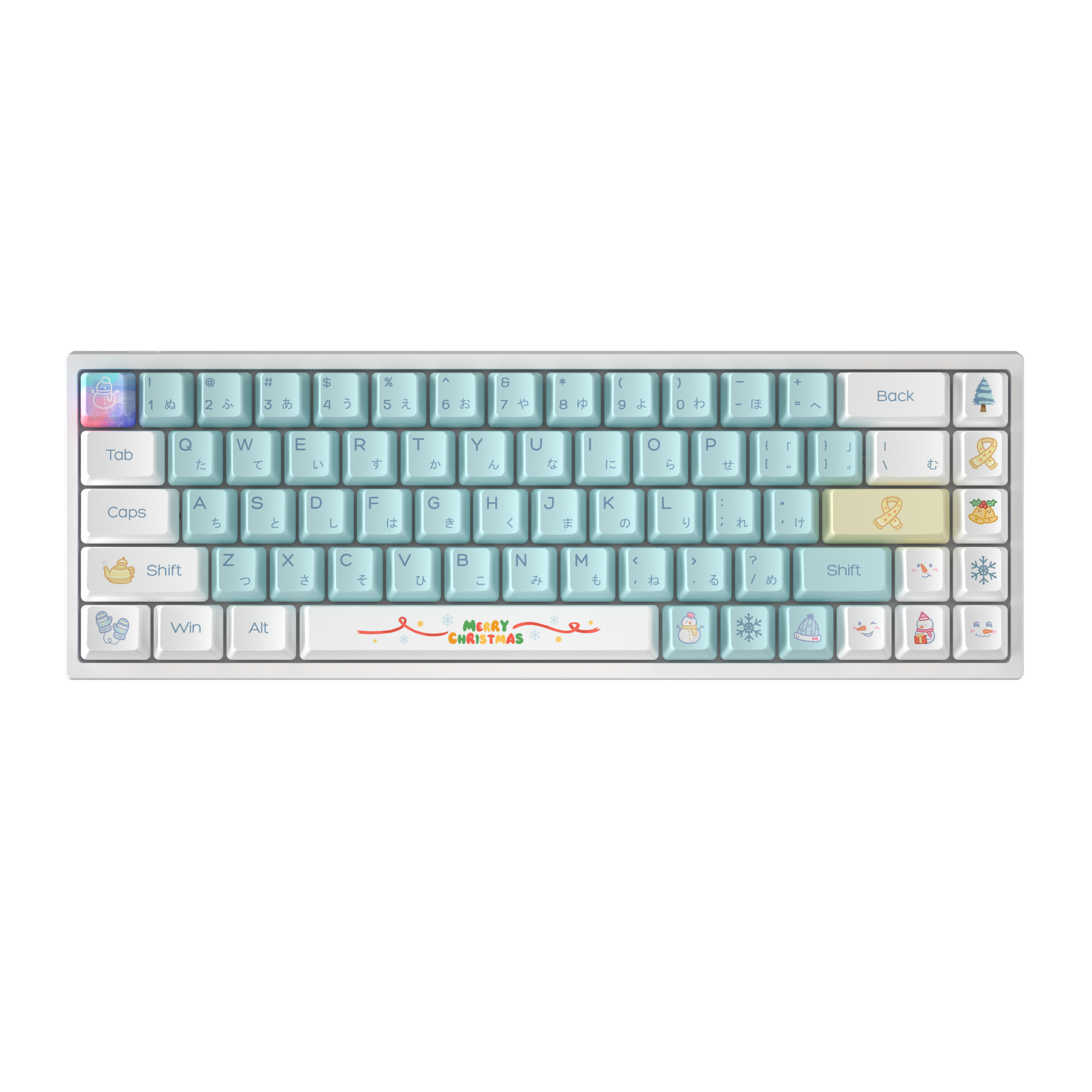 YUNZII Keycap Set - Snow