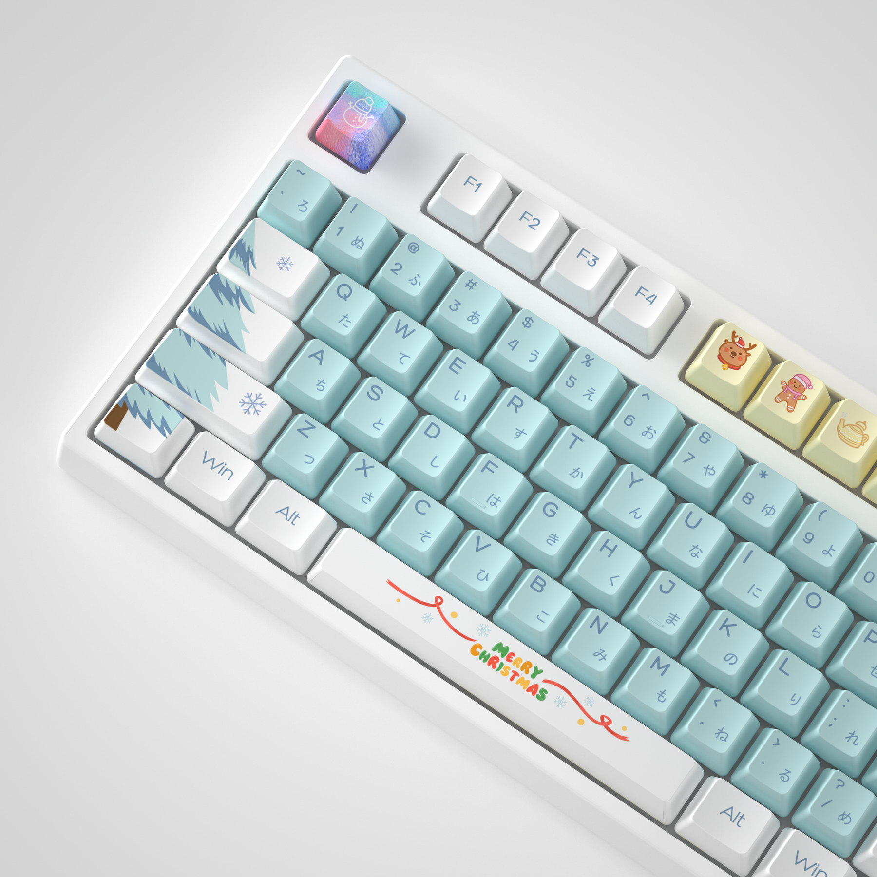 YUNZII Keycap Set - Snow
