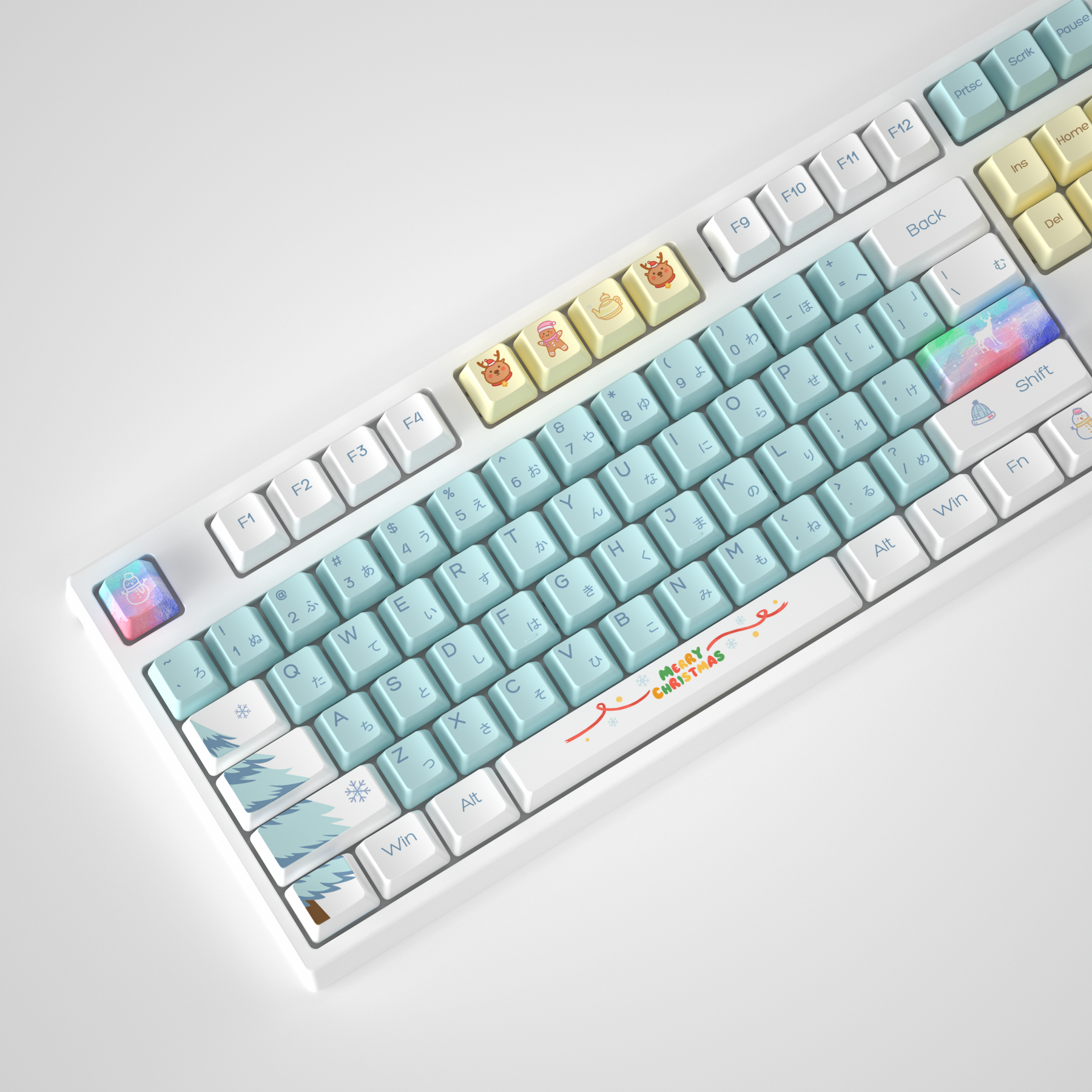 YUNZII Keycap Set - Snow