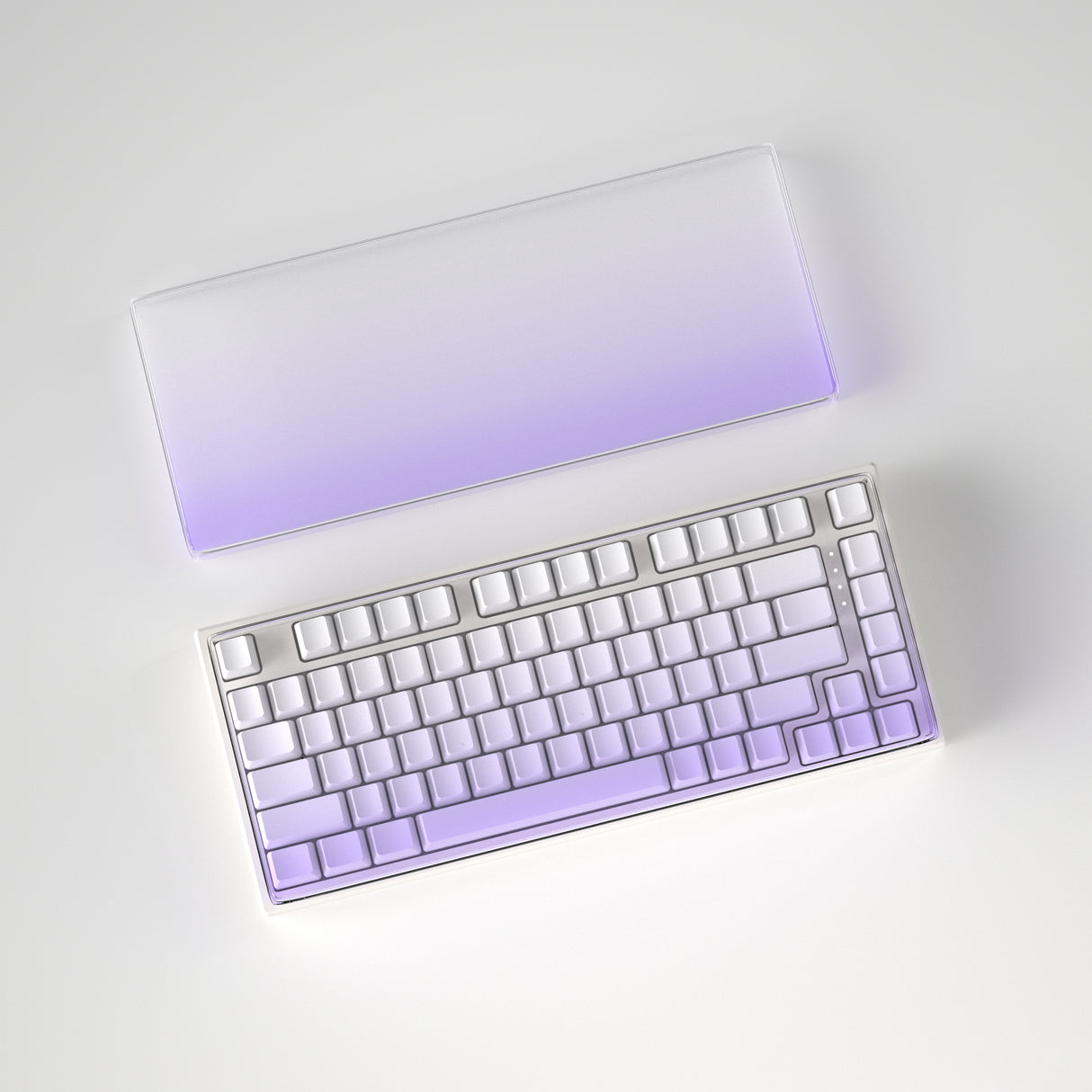 YUNZII Gradient Transparent Acrylic Keyboard Dust Cover