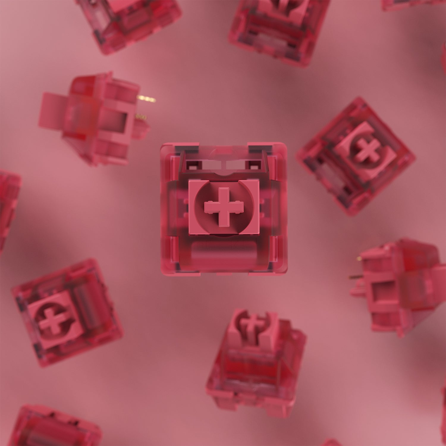 QeekeStudio Crabapple Red Switch (35pcs)