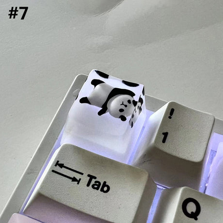 YUNZII Panda Handmade Artisan Keycap