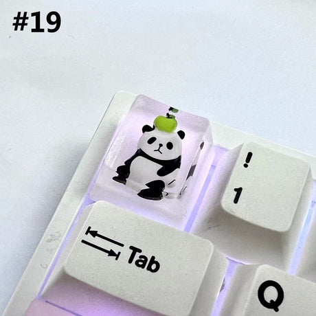 YUNZII Panda Handmade Artisan Keycap