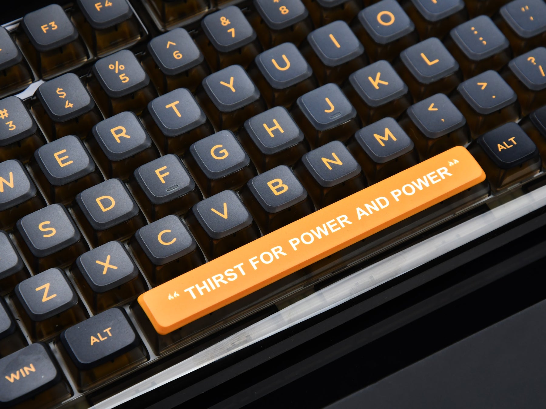 YUNZII x CoolKiller CK75 Wireless Transparent Gasket Mechanical Keyboard-Black Knight