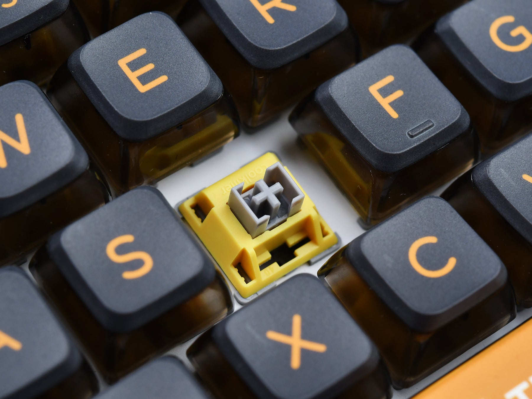 YUNZII x CoolKiller CK75 Wireless Transparent Gasket Mechanical Keyboard-Black Knight